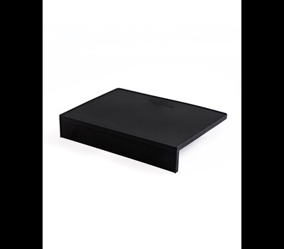 Tamping mat with corner